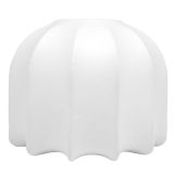 Silk Umbrella Shade 12x12x9.5cm - White