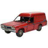 Holden HZ Sandman Car Metal Collectable - Red 28x12x10cm