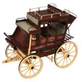 Cobb and Co Coach Metal Collectable 30x15x24cm