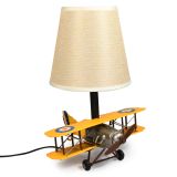 USB powered LED Lamp Curtis Jenny Plane - Yellow 20x20x27cm 