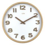 Leni Tilia Wall Clock 25.5cm - White