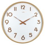 Leni Deco Wall Clock 53cm - White