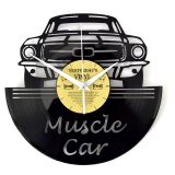 Yesterday's Vinyl Wall Clock Muscle Car 30cm