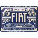 Nostalgic-Art Medium Sign Fiat - Since 1899 20x30x0.5cm