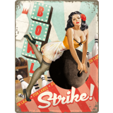 Nostalgic-Art Large Sign Strike 30x40x0.5cm