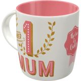 Nostalgic-Art Ceramic Mug Number 1 Mum 9x9x9cm