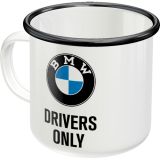 Nostalgic-Art Enamel Mug BMW Drivers Only 8x8x8xcm