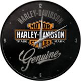 Nostalgic-Art Wall Clock Harley-Davidson Genuine 30cm 