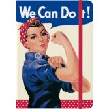 Nostalgic-Art Notebook We Can Do It 21x15x2cm
