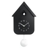 NeXtime Twitter Cuckoo Wall Clock 21.5X41.5X8.5cm - Black