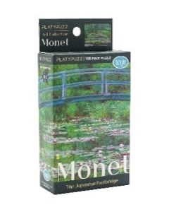 Platypuzz Jigsaw Puzzle Claude Monet 108pcs - The Japanese Footbridge 16.5x22cm