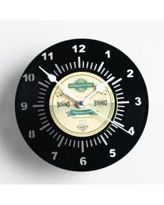 Yesterday's Vinyl Deskclock 18cm - Yellow and Green