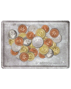 Nostalgic-Art Metal Card Pfennig 10x14x0.3cm