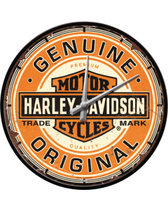 Nostalgic-Art Wall Clock Harley-Davidson - Genuine Original 30cm