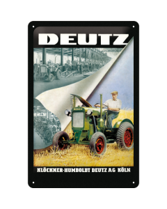 Nostalgic-Art Medium Sign Deutz 20x30x0.5cm