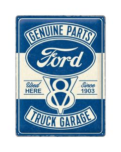 Nostalgic-Art Large Sign Ford V8 Truck Garage Special Edition 30x40x0.5cm