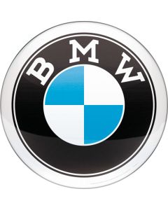 Nostalgic-Art Round Tin Sign BMW - Logo  35x35x0.5cm