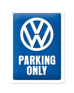 Nostalgic-Art Small Sign VW Parking Only 15x20x0.3cm
