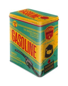 Nostalgic-Art Tin Storage Box Large Gasoline 10x14x20cm