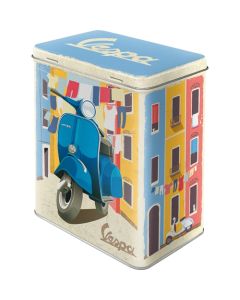 Nostalgic-Art Tin Storage Box Large Vespa - Italian Laundry 10x14x20cm