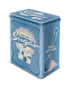 Nostalgic-Art Tin Storage Box Large Sugar 10x14x20cm