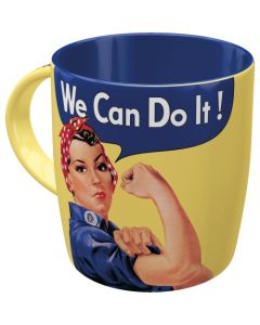 Nostalgic-Art Ceramic Mug We Can Do It 9x9x9cm