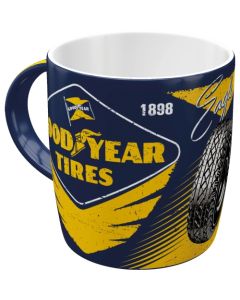 Nostalgic-Art Ceramic Mug Goodyear - Eagle Tire 9x9x9cm