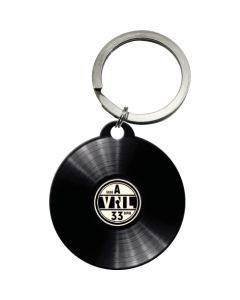 Nostalgic-Art Keyring Round Retro Vinyl 7.5x4x0.3cm