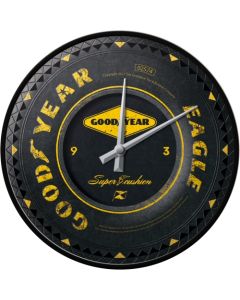 Nostalgic-Art Wall Clock Goodyear Wheel 30cm 