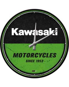 Nostalgic-Art Wall Clock Kawasaki - Motorcycles 30cm