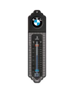 Nostalgic-Art Thermometer BMW - Classic Houndstooth 28x6.5x2cm