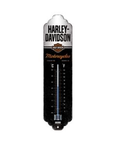 Nostalgic-Art Thermometer Harley-Davidson Motorcycles 28x6.5x2cm