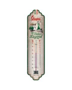 Nostalgic-Art Thermometer Vespa - Italian Legend 28x6.5x2cm