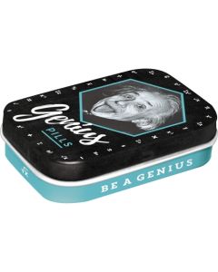 Nostalgic-Art Mint Box Einstein - Genius Pills 4x6x2cm