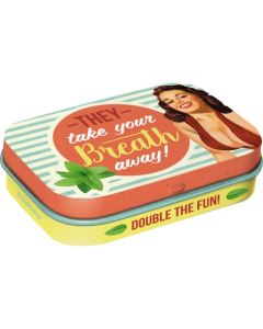 Nostalgic-Art Mint Box Take My Breath Away 4x6x2cm