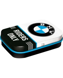 Nostalgic-Art Mint Box BMW Riders Only 4x6x2cm