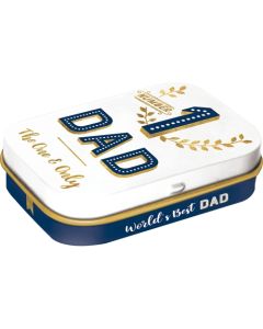 Nostalgic-Art Mint Box Number 1 Dad 4x6x2cm