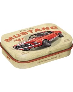 Nostalgic-Art Mint Box Ford Mustang GT 1967 Red 4x6x2cm