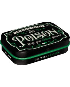 Nostalgic-Art Mint Box This Poison Keeps You Chilled Forever 4x6x2cm 4x6x2cm