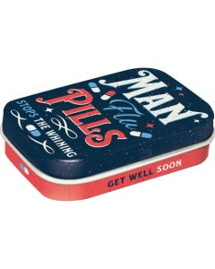 Nostalgic-Art Mint Box Ford Man Flu Pills 4x6x2cm 4x6x2cm