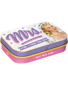 Nostalgic-Art Mint Box Mrs. I Told You So 4x6x2cm 4x6x2cm