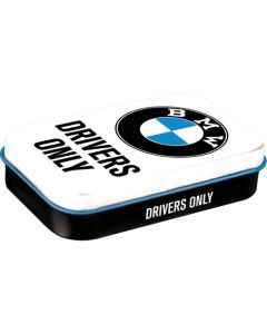 Nostalgic-Art Mint Box XL BMW Drivers Only 10x6x2cm