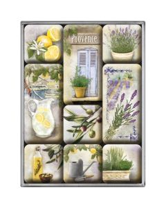 Nostalgic-Art 9pc Magnet Set Mediterranean 7x9.3x2cm