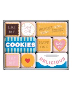 Nostalgic-Art 9pc Magnet Set Wonder Cookies 7x9.3x2cm