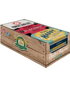 Nostalgic-Art XL Mint Box display unit (holds 9 XL mint tins)