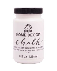FolkArt Home Decor Chalk Paint 236ml Cottage White