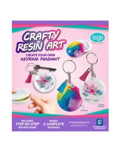 Boyle Crafty Resin Art - Keyring Pendant Kit